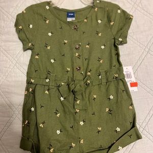 Hunter green shorts jumper